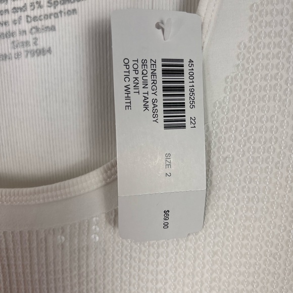 Zenergy By Chicos Sassy Sequin
White Tank Top - Picture 5 of 5
